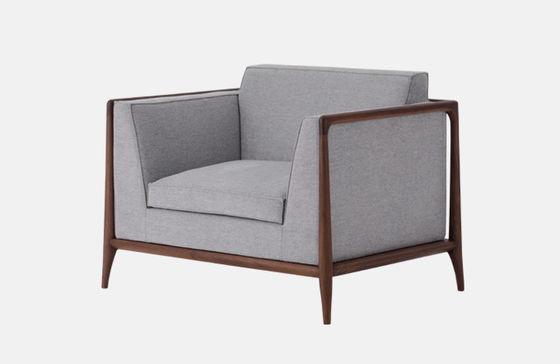 Sofá contemporáneo de Sofa Chair Luxurious Single Seater de la tela ISO14001