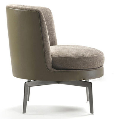 Aplicabilidad amplia ergonómica interior 610*660*720m m del estilo de la tela de las sillas nórdicas del ocio