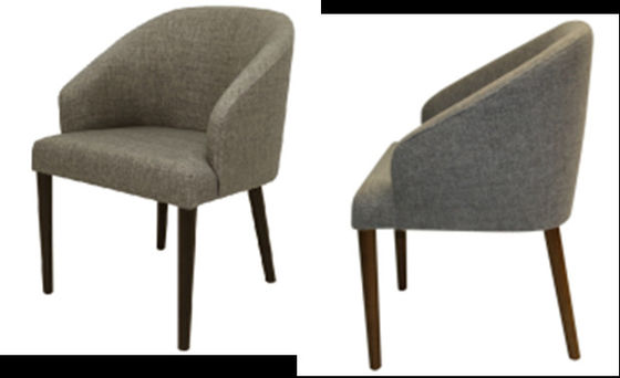 Sillones Scratchproof del restaurante ISO18001 de la butaca ISO 9001 del terciopelo del ocio