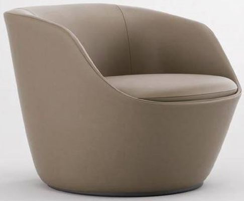 muebles de lujo ligeros Sofa Chair Wearproof de cuero moderno de 730*730*760m m