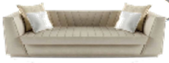 Muebles modernos cómodos Sunproof del pasillo del hotel del canapé del estilo del cortijo