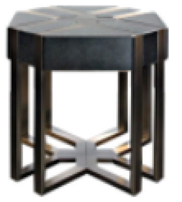 ODM contemporáneo moderno negro de la mesa de centro del mármol ISO9001