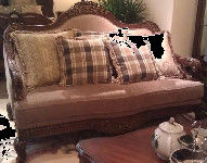 Abrasión de cuero del OEM Sofa European Style Furniture Anti del ODM