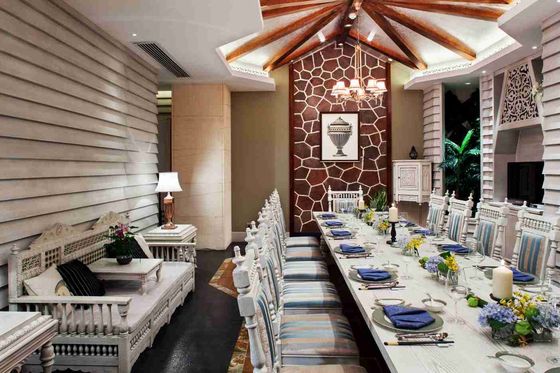El centro turístico de los muebles de Gleville Asia sudoriental modificó los sistemas de madera del comedor para requisitos particulares