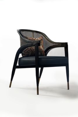 Alta durabilidad Muebles de hotel de vestíbulo Sofá silla de acabado brillante personalizable
