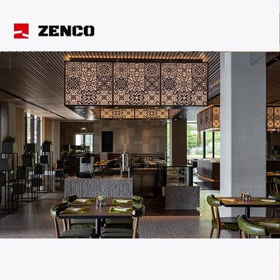 Muebles de estilo moderno para hoteles y restaurantes hechos de madera sólida y cuero de alta gama