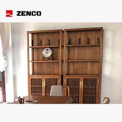 Muebles de estilo chino de madera maciza con sillas y armarios de mesa de té