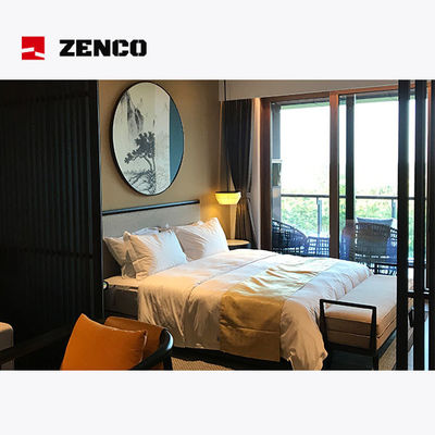 Conjunto de muebles de dormitorio de hotel de estilo moderno, tamaño 1800*2000*300mm