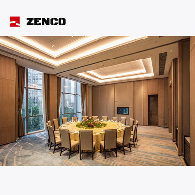 Set de muebles de hoteles y restaurantes de madera de ceniza sólida con mesa de comedor eléctrica