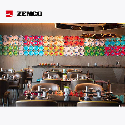 Set de muebles de hoteles y restaurantes de madera de ceniza sólida con mesa de comedor eléctrica