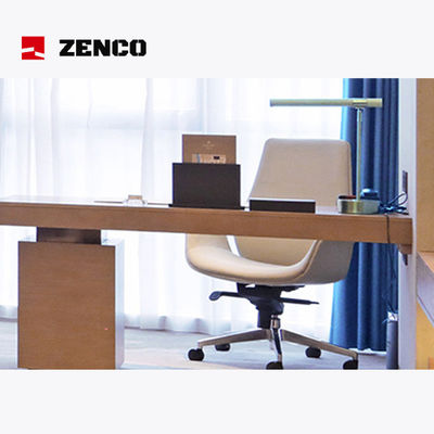 Conjunto de muebles de dormitorio de hotel de estilo moderno, hechos de tejidos de muebles de alta gama