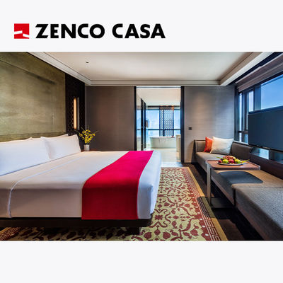 Muebles de dormitorio de hotel de estilo chino de tamaño y color personalizables