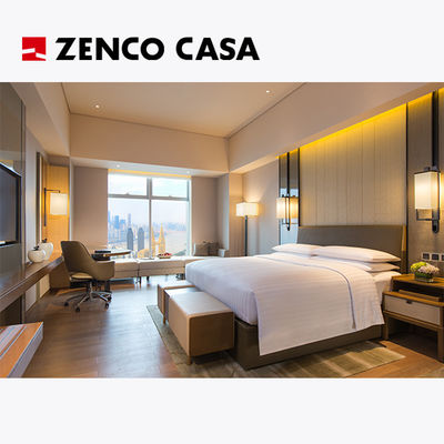 Muebles de dormitorio de hotel hechos de materiales duraderos y ecológicos