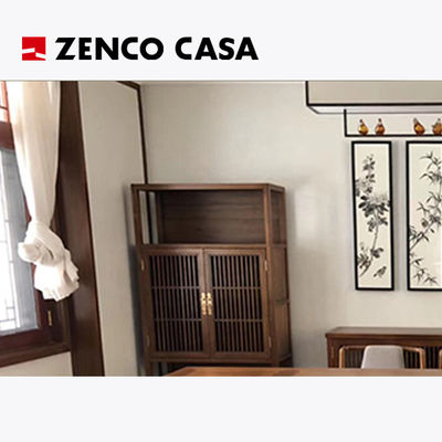 Muebles tradicionales de estilo chino Mesa de madera sólida sillas de libros Estante de libros y estante de almacenamiento