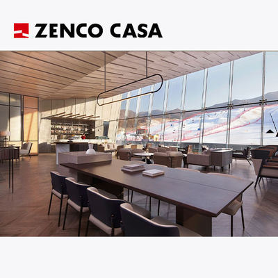 Muebles modernos para el salón del vestíbulo del hotel, incluyendo silla de ocio y mesa de café