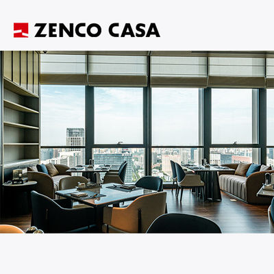 Muebles de hoteles y restaurantes de lujo, incluidas mesas cuadradas de madera maciza y sillas de cuero