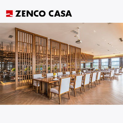 Muebles de hoteles y restaurantes incluyen mesas de comedor y sillas de madera sólida