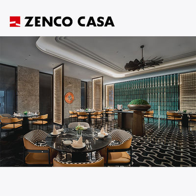 Muebles de hoteles y restaurantes, incluida la mesa redonda de estilo moderno