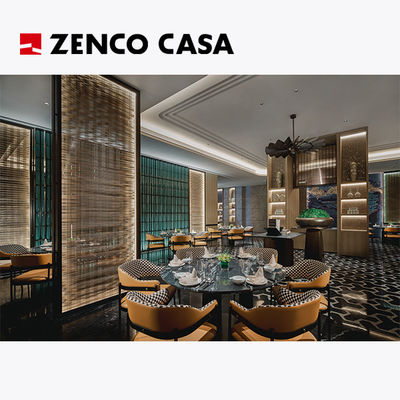 Muebles de hoteles y restaurantes, incluida la mesa redonda de estilo moderno