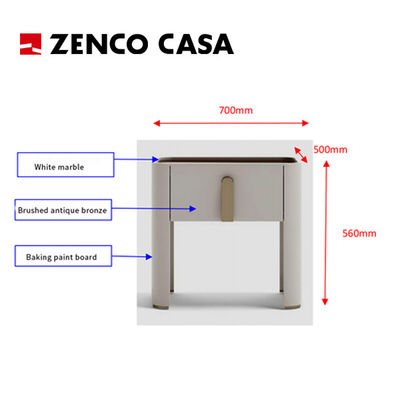 Conjunto de muebles de dormitorio de hotel OEM ODM Conjunto de muebles de dormitorio King personalizado