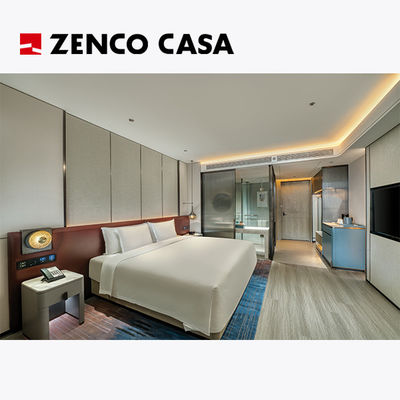 Conjunto de muebles de dormitorio de hotel OEM ODM Conjunto de muebles de dormitorio King personalizado
