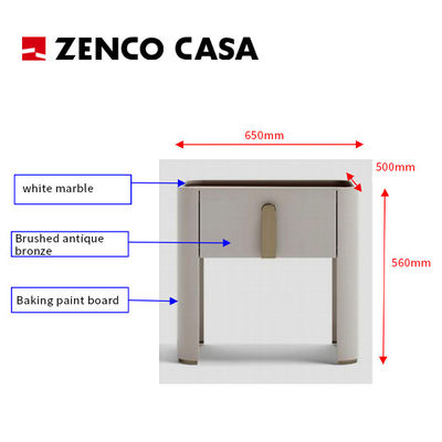 Muebles de dormitorio de hotel Conjuntos personalizados para personas de negocios con caja de camas 1830*2030*300mm