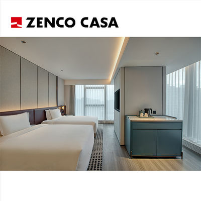 Muebles de dormitorio de hotel de estilo moderno, incluido el cuadro de cama de 1300*2000*250 mm